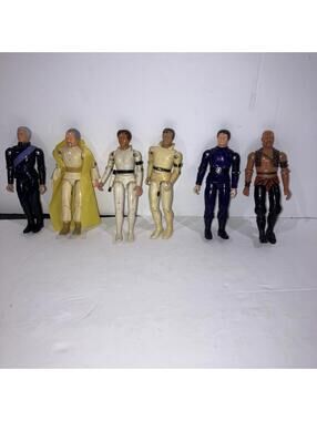 Vintage 1979 Mego (6) Buck Rogers Action Figure Lot Buck Rogers Wilma Draco Huer